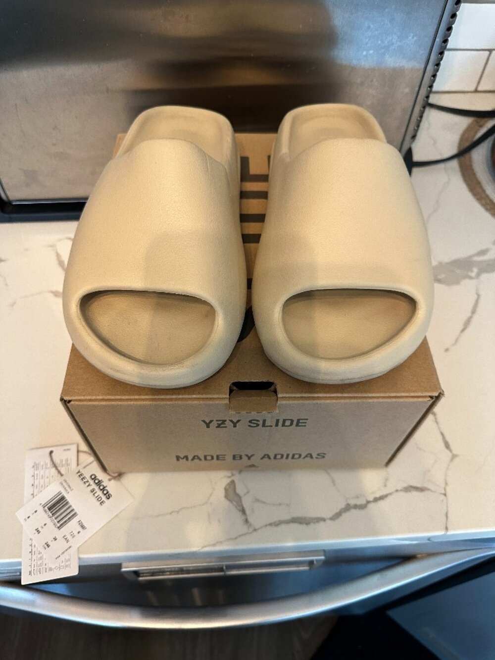Yeezy Slide Size Mens 6 - Bone